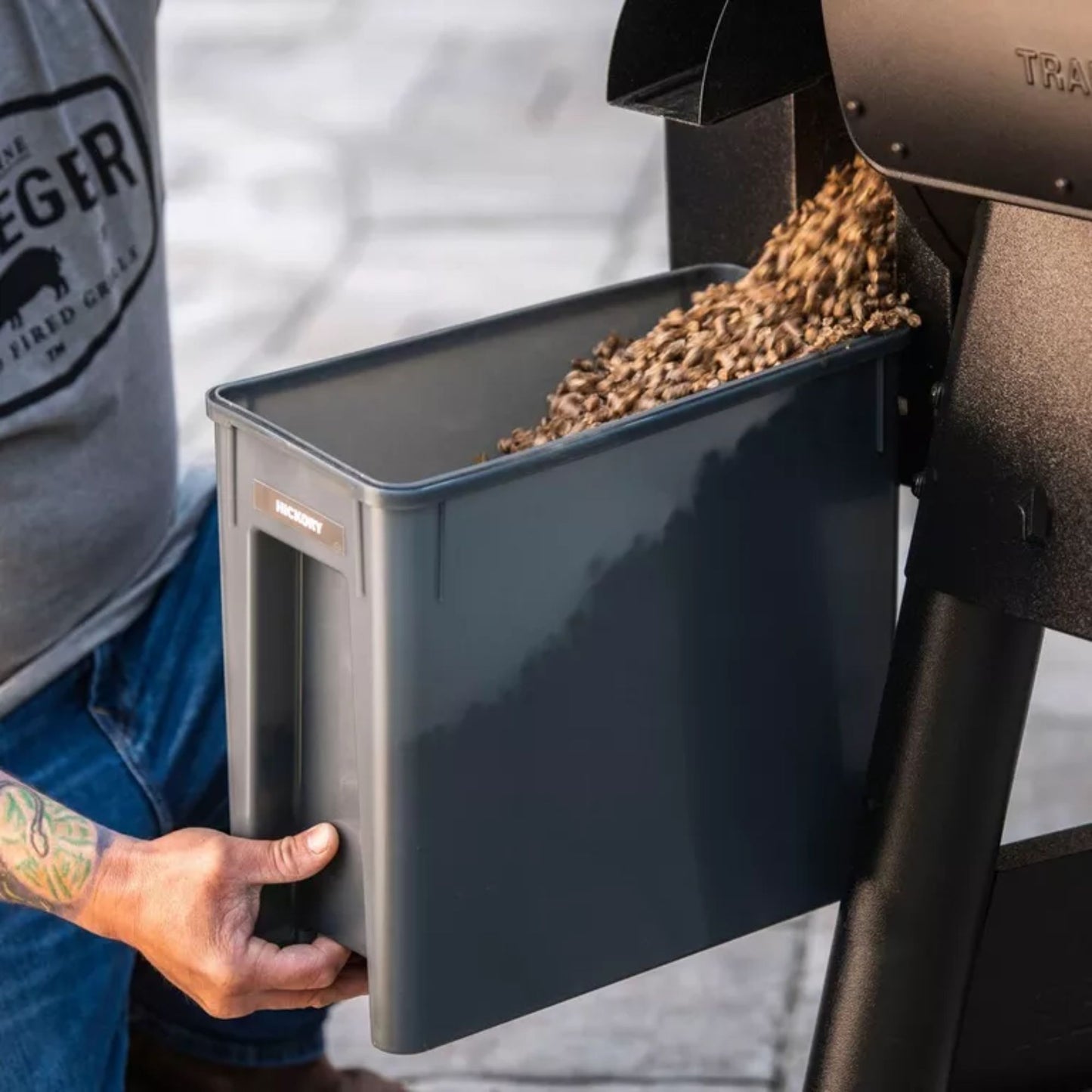 Staydry Pellet Bin And Lid