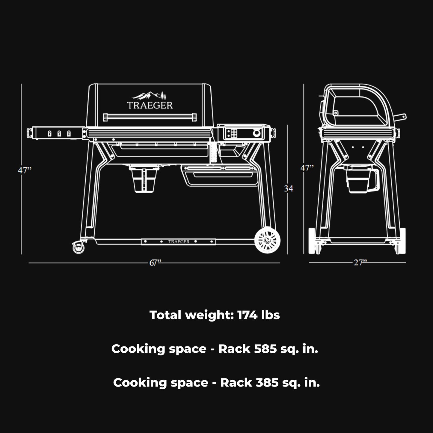 Woodridge Pro Pellet Grill