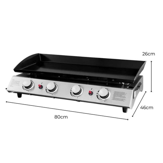 Callow 4-burner Gas plancha Griddle