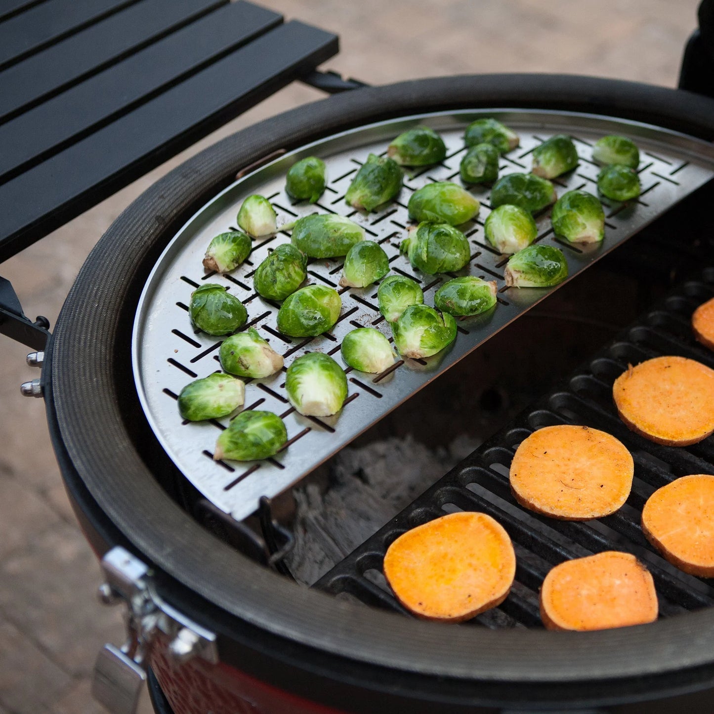 Half Moon SS Cooking Grate (Fish & Veg) - Classic Joe ®