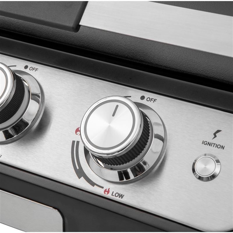 Callow Deluxe Plancha Griddle With Lid 4 Burner