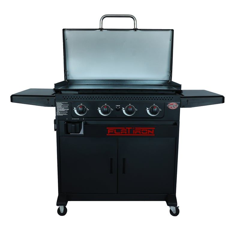 Char-griller - Flat Iron Premium Gas Griddle / Plancha (with UK regulator)