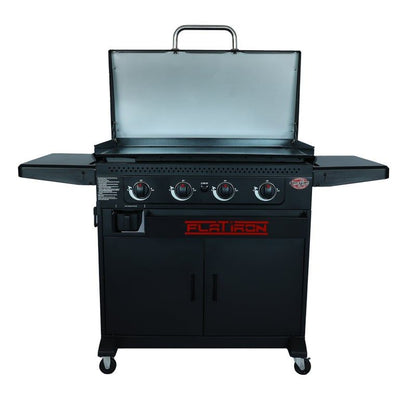 Char-griller - Flat Iron Premium Gas Griddle / Plancha (with UK regulator)