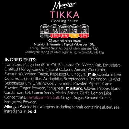 Mumtaz Tikka Simmer Sauce 350g