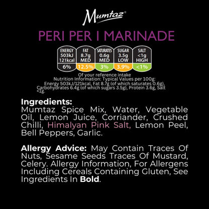 Mumtaz Peri Peri Marinades 500g