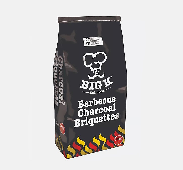 Big K - Charcoal Briquettes 10KG