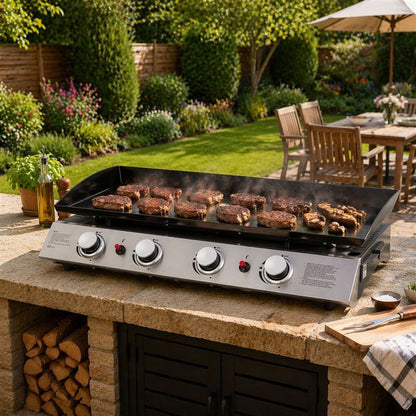 Callow 4-burner Gas plancha Griddle
