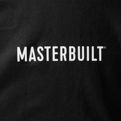 Masterbuilt logo on a black background