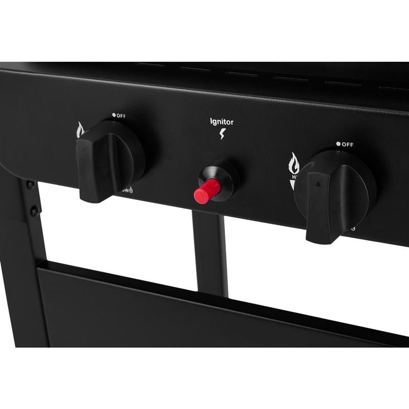 Callow 2 Burner Gas Grill BBQ with Cover and Lid