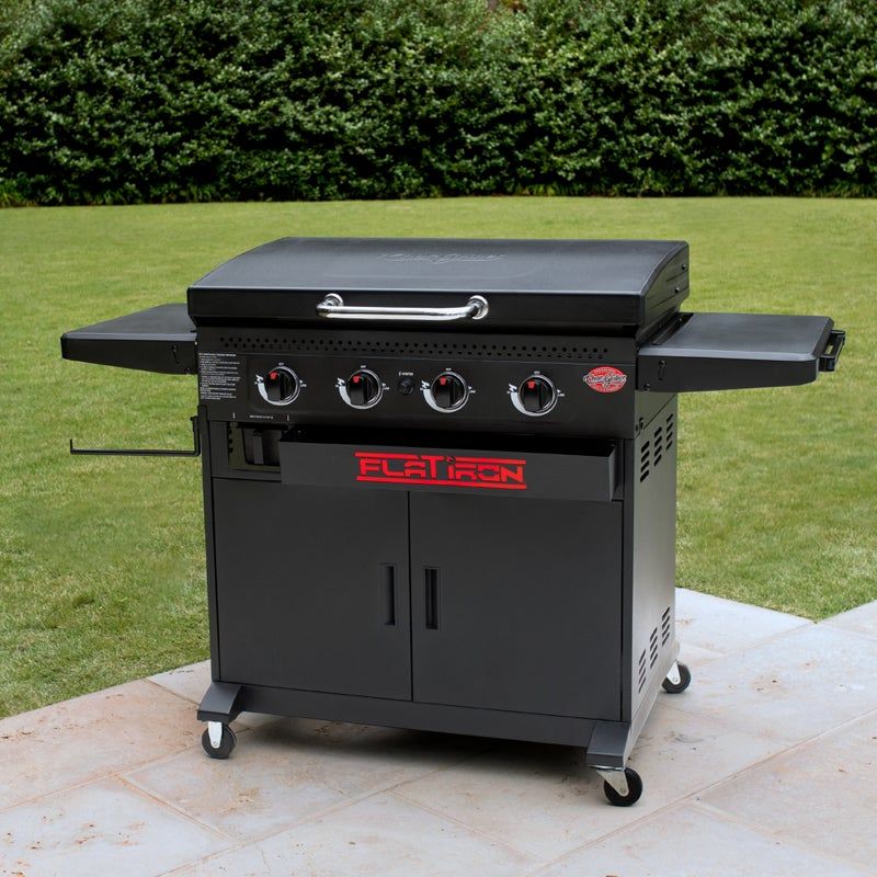 Char-griller - Flat Iron Premium Gas Griddle / Plancha (with UK regulator)