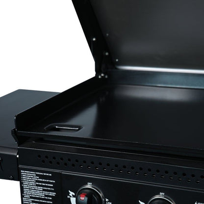 Char-griller - Flat Iron 3 Burner Gas Griddle / Plancha (with UK regulator)