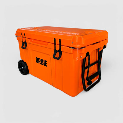 Orbie 55qt Wheeled Cool Box - Orange