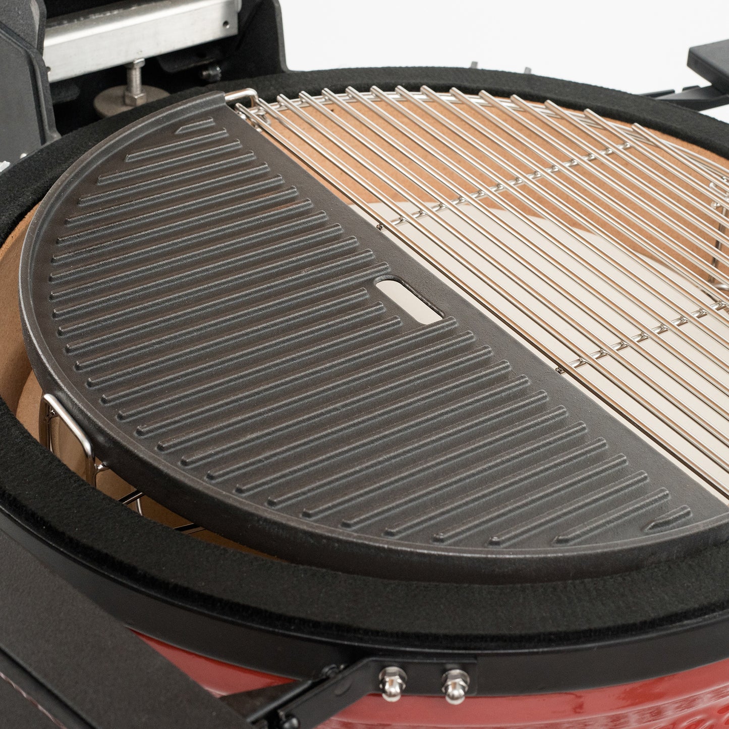 Kamado Joe Half Moon Cast Iron Reversible Griddle