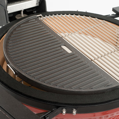 Kamado Joe Half Moon Cast Iron Reversible Griddle