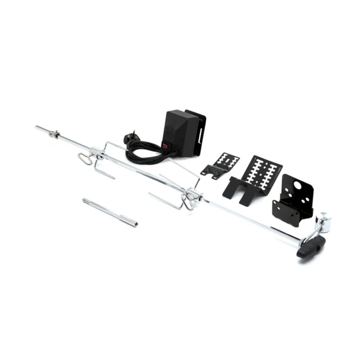 Roitisserie kit on a white background
