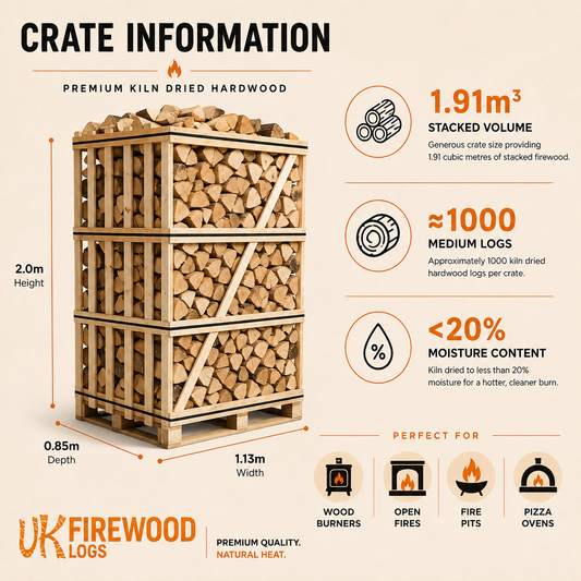 Large Firewood Crate