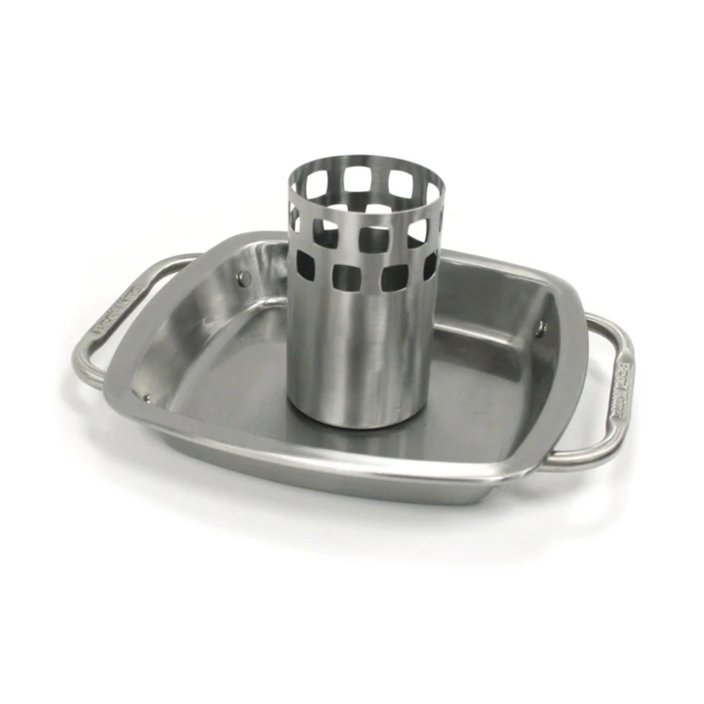 Stainless Steel Chicken Roaster with Pan