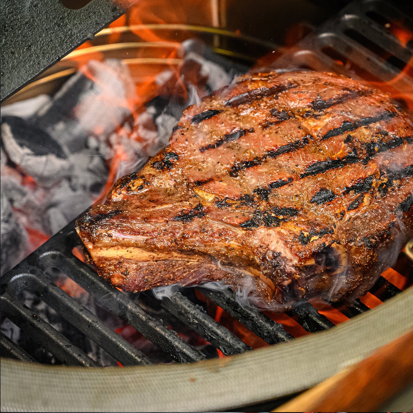Kamado Joe Half Moon Cast Iron Cooking Grate
