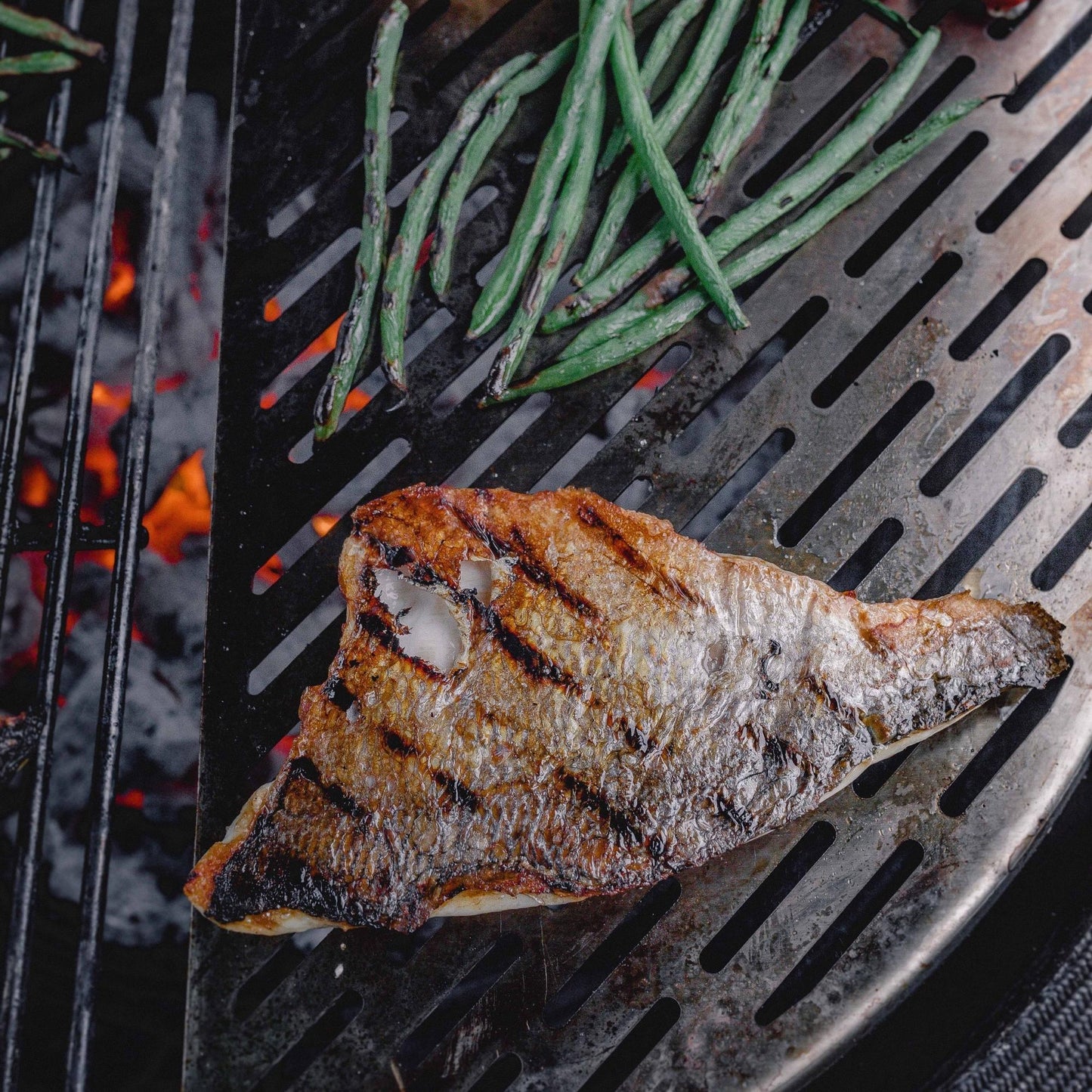 Kamado Joe Half Moon SS Cooking Grate (Fish & Veg)