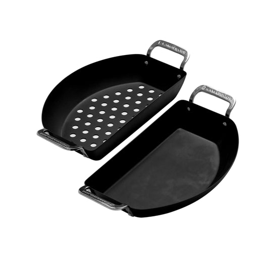 Kamado Joe Karbon Steel Half Moon Pans