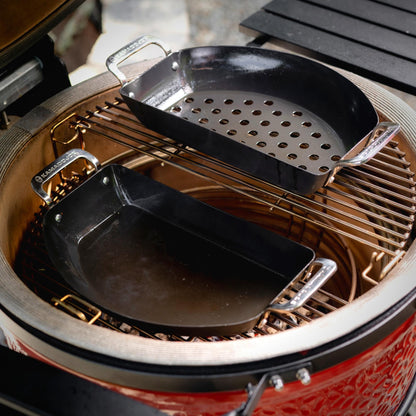 Kamado Joe Karbon Steel Half Moon Pans
