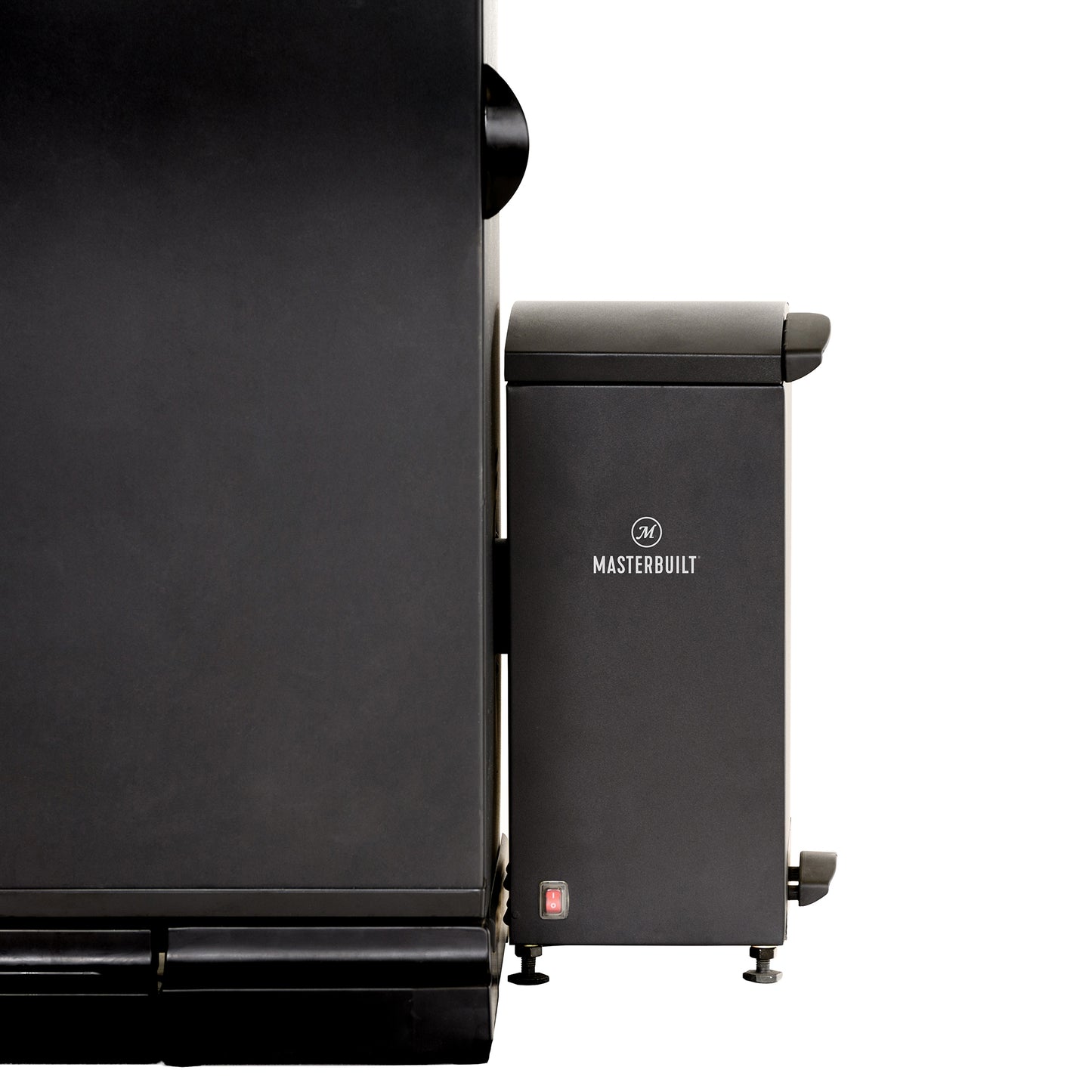 Masterbuilt® Slow and Cold Smoker Accessory Attachment With Removable Ash Tray for Masterbuilt Vertical BBQ Smokers in Black (Fits 710 Model)