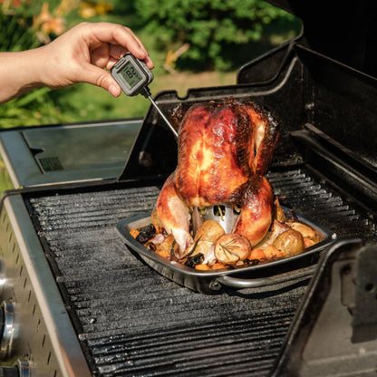Stainless Steel Chicken Roaster with Pan
