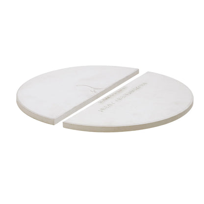 Kamado Joe Half Moon Deflector Plates - (set =2 half moon plates)