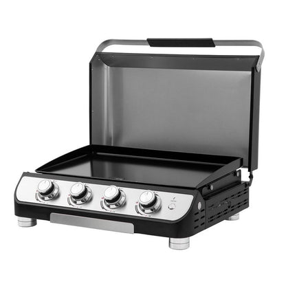 Callow Deluxe Plancha Griddle With Lid 4 Burner