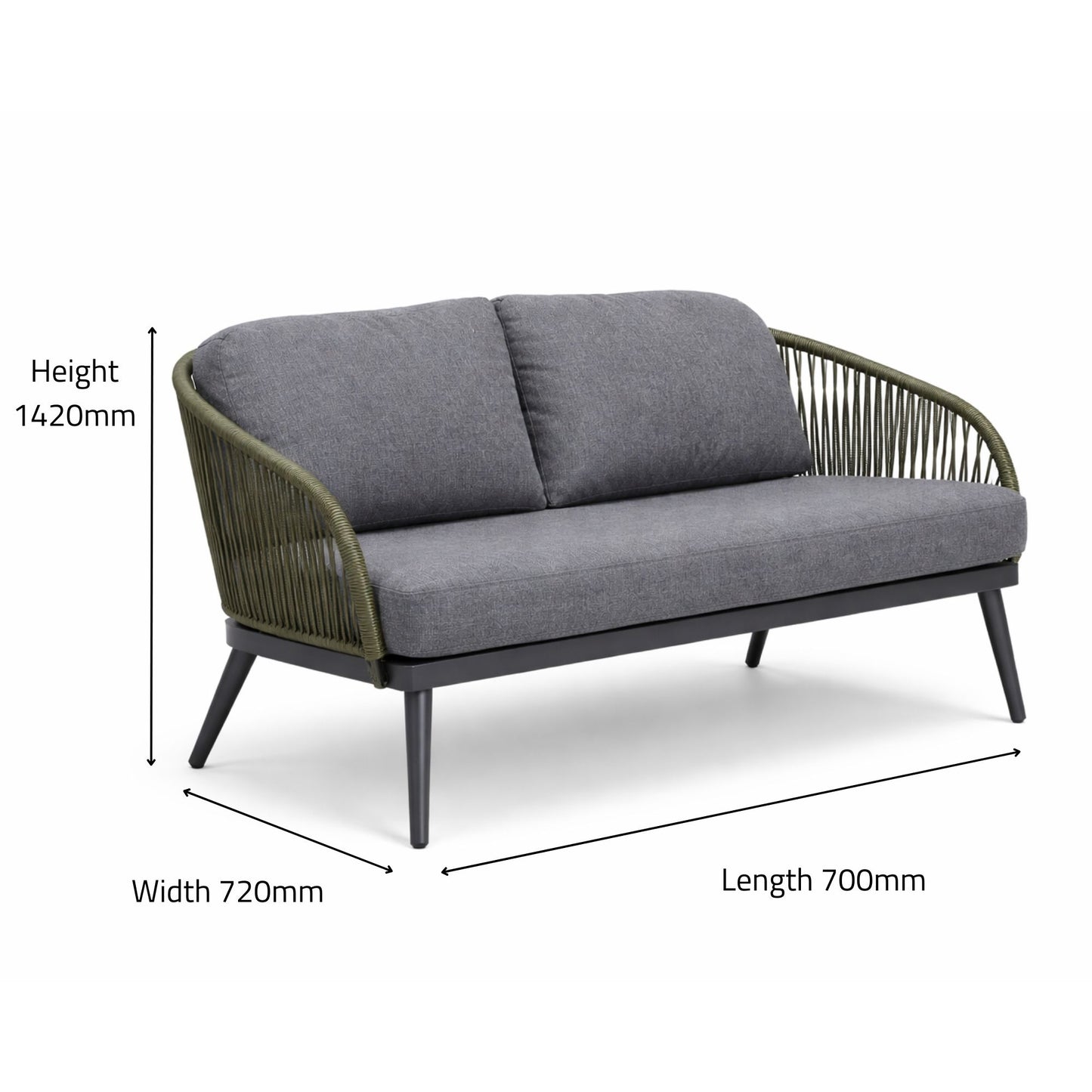 NAVA 4 Piece Garden Furniture Set (REDUCED TO CLEAR)