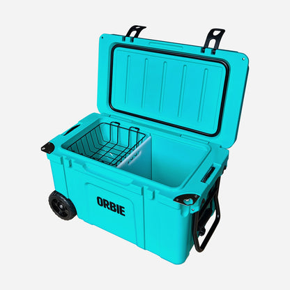 Orbie 55qt Wheeled Cool Box - Turquoise