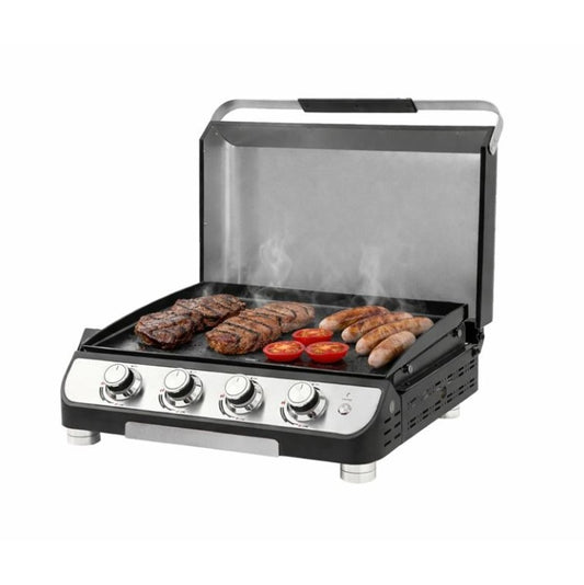 Callow Deluxe Plancha Griddle With Lid 4 Burner