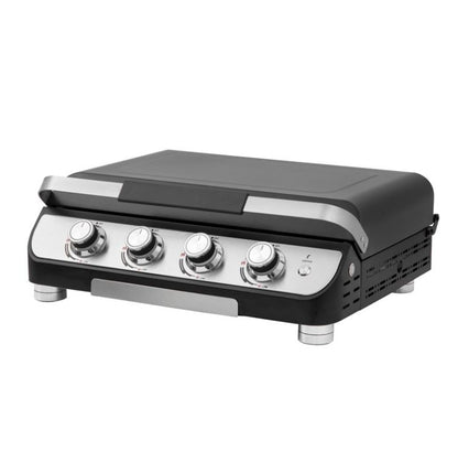 Callow Deluxe Plancha Griddle With Lid 4 Burner