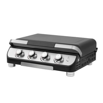 Callow Deluxe Plancha Griddle With Lid 4 Burner