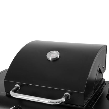 Callow 3 Burner Gas Grill BBQ with Cover, Lid and Side Burner