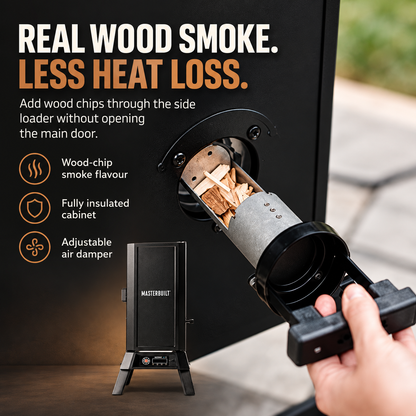 Masterbuilt 710 WiFi Digital Electric Food Smoker – 4 Racks – MB20072124