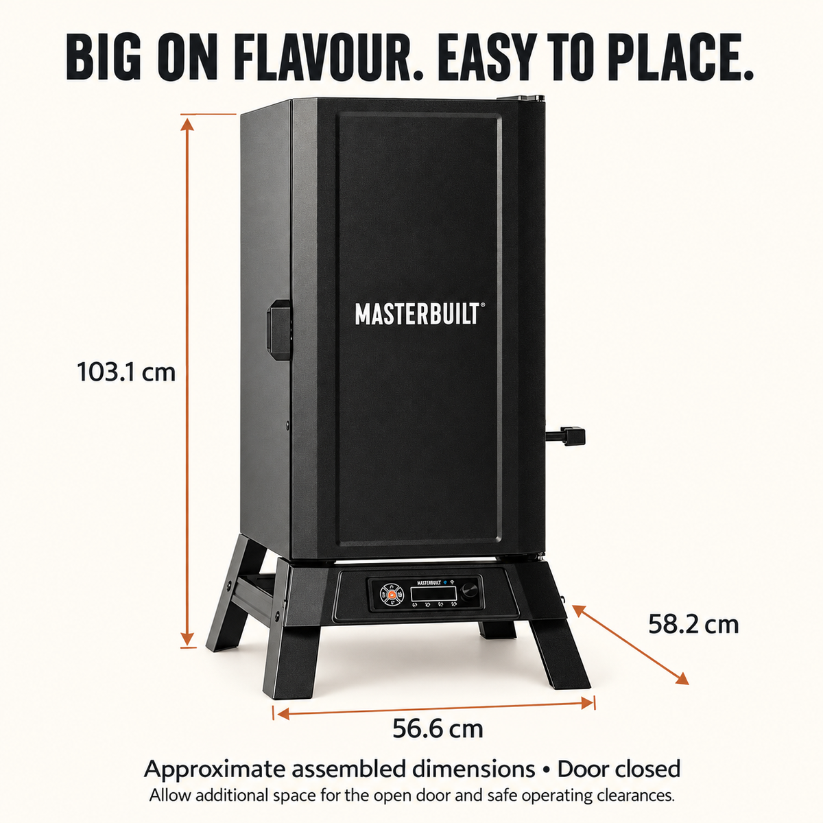 Masterbuilt 710 WiFi Digital Electric Food Smoker – 4 Racks – MB20072124