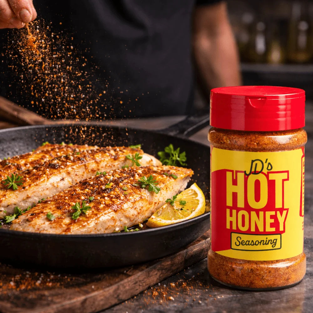 JDs Hot Honey Seasoning 220g