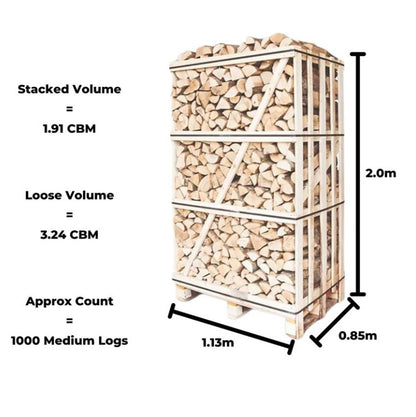 Large Firewood Crate