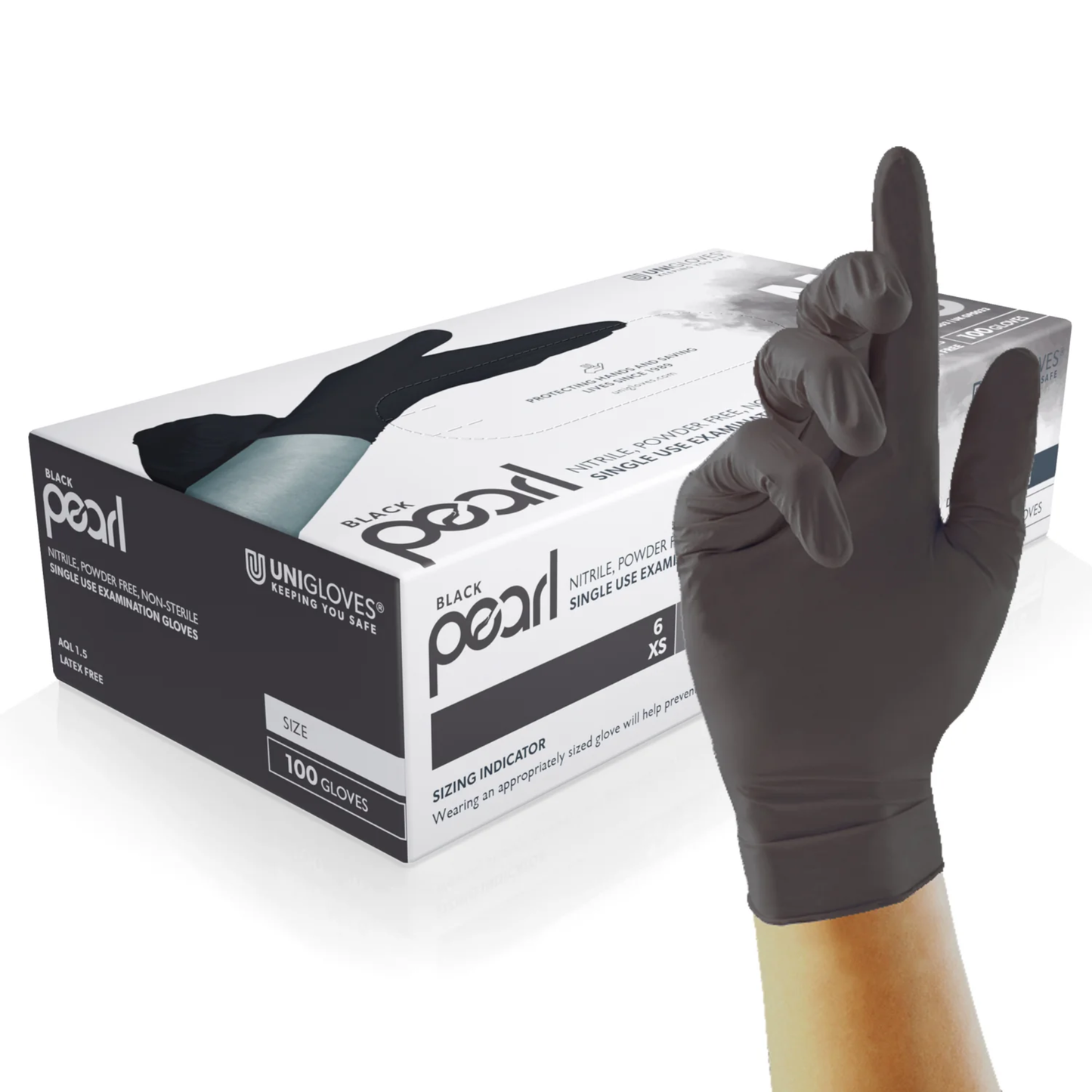 Callow Uniglove Black Gloves